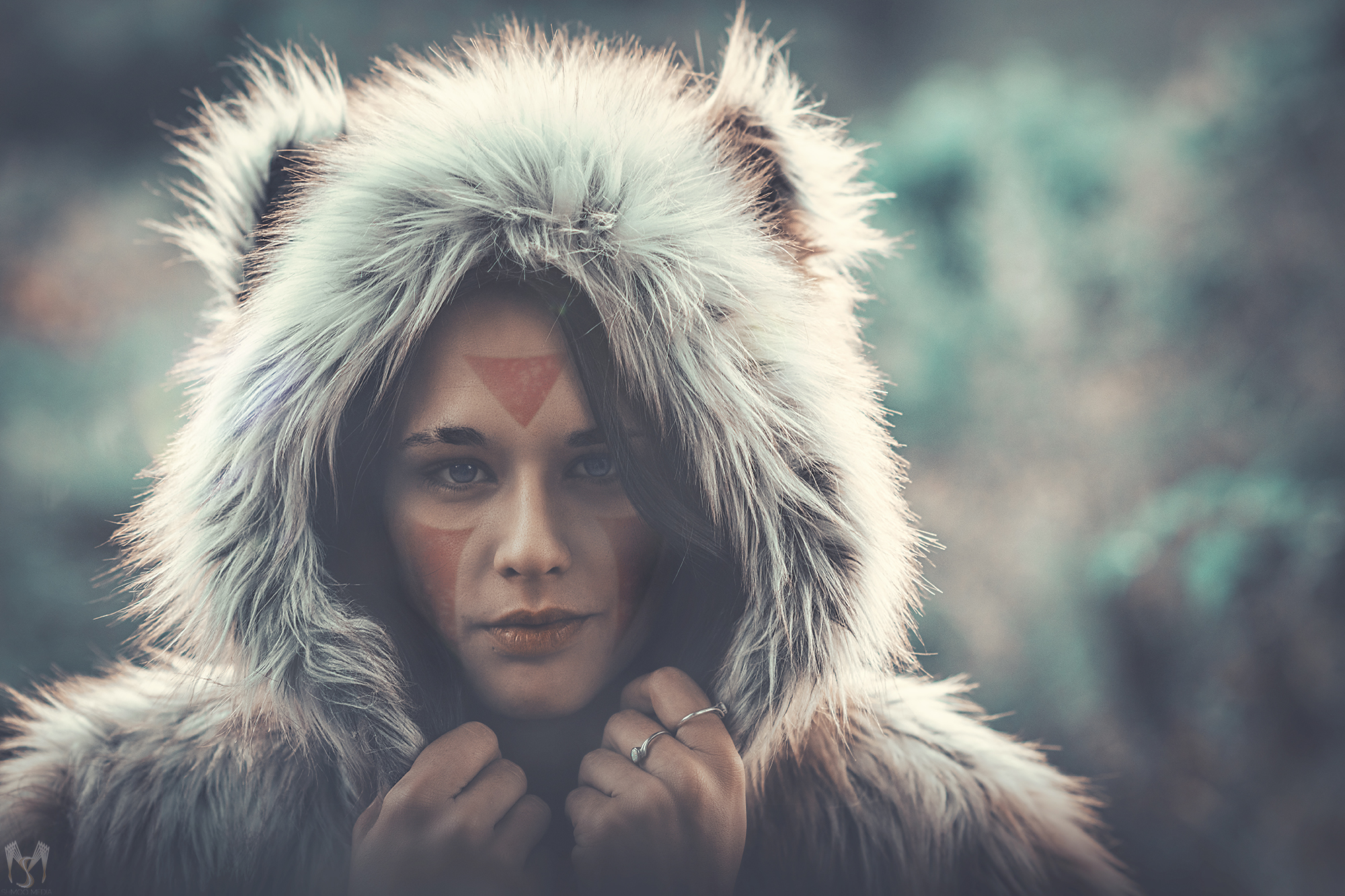 Creative edited portrait